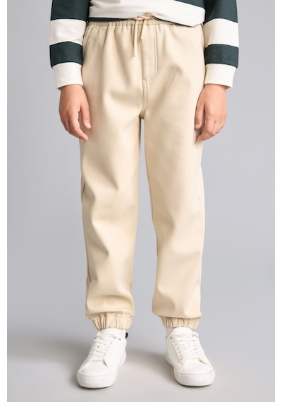 Defacto Standart Paça Pelüş Astar Jogger Pantolon Erkek Çocuk F1976a826wnbg31 Bej-bg31