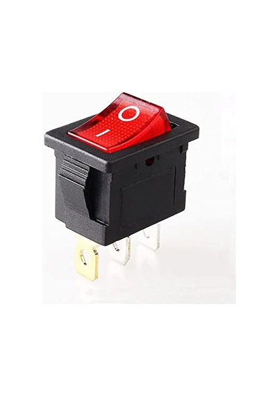 3 Pin Anahtar Ledli Kcd1 Rocker Switch Mini Buton On/off 10a 250v Işıklı
