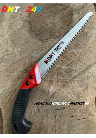 Dht Ağaç Budama Testeresi Çift Diş Bağ Budama Testeresi 40cm