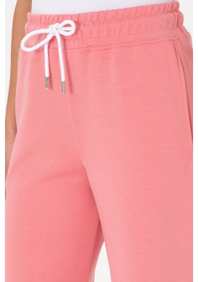 U.S. Polo Assn. Kadın Pembe Modal Karışımlı Loose Fit Eşofman Altı 50300717-VR041