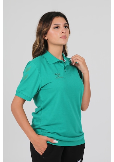 Hummel Armin Pamuklu Polo Yaka Tişört Yeşil