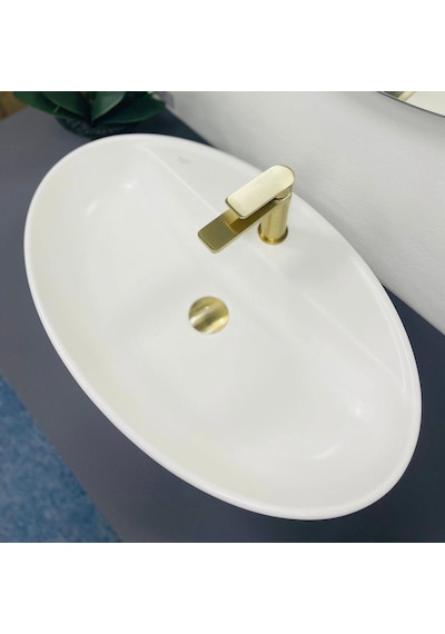 Turkuaz Seramik Cerastyle One 67 x 42 CM Tezgah Üstü Delikli Lavabo