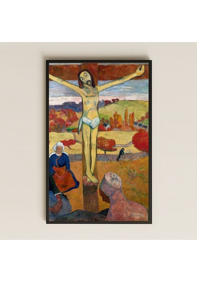 The Yellow Christ - Özel Kesim Uv Baskılı Pvc Tablo