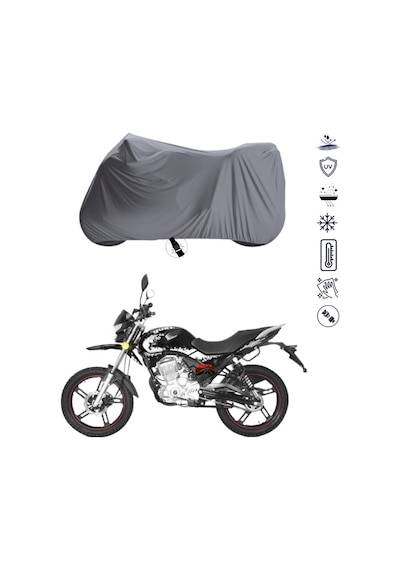 YUKİ YK 150-9 GOLDFOX  MOTOSİKLET BRANDA SU GEÇİRMEZ MOTOR BRANDA