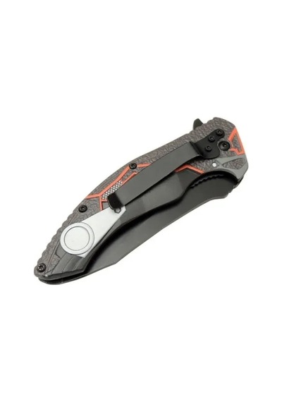 Kapaklı Çakı 21 Cm Yarı Otomatik , Kemerlikli Çok Renkli