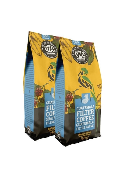 Oze Guatemala Filtre Kahve 2 x 250 G Makine Kağıt Filtre Metal Filtre