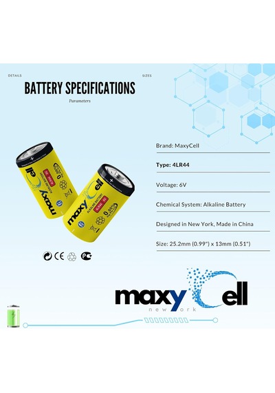 Lexroo 4lr44 6v Alkalin Pil