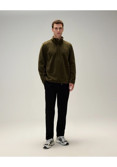 Ellesse 6wm1023-kh Erkek Yarım Fermuarlı Polar Haki