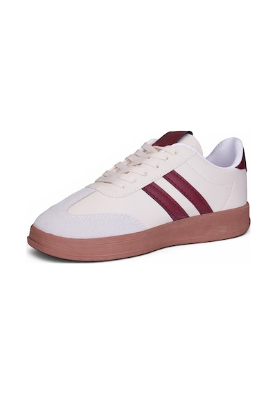 Matzeliger Mzg1263 Sneaker Spor Ayakkabı Krem-bordo