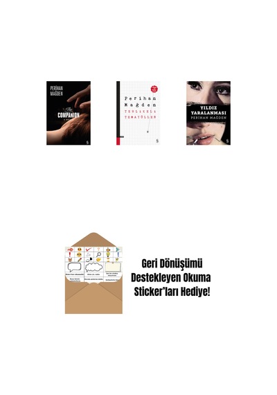 The Companion + Tehlikeli Temayüller + Yıldız Yaralanması + Okuma Sticker'ları
