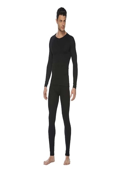 Erkek Üst Atlet Içlik Body Siyah