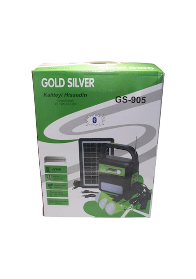 Gold Silver Gs 905 Güneş Enerjili Solar Lamba