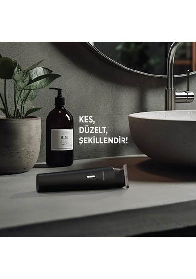 Polosmart Psc88 Şarjlı Saç Sakal Düzeltme Cihazı Siyah