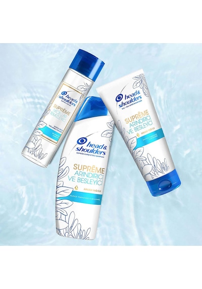 Head & Shoulders Supreme Şampuan 2 x 300 ML + Saç Kremi 220 ML