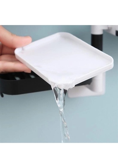 Çoklu Sabun Tutucu Fonksiyonel Banyo Sabunluk Bx40 Çok Renkli