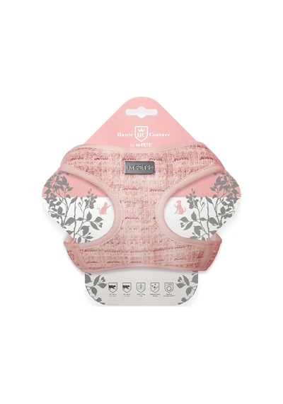 M-pets Haute Couture Kedi Göğüs Tasması Pembe