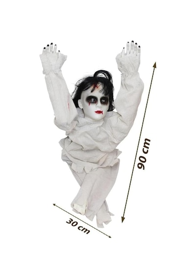 Cadılar Bayramı Sürünen Ölü Gelin Hareketli Halloween Parti Dekoru Genel