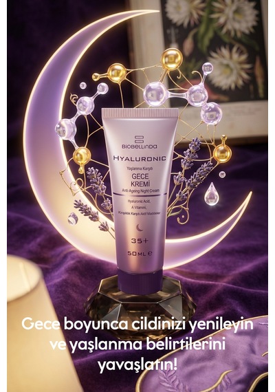 Hyluronic Yaşlanma Karşıtı Gece Kremi 35+ 50 Ml