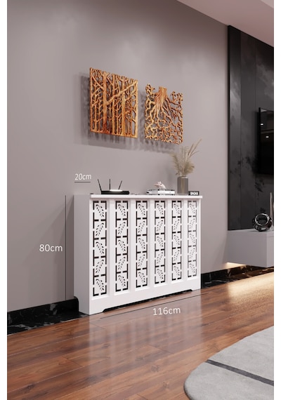 Petek Kaplama Kalorifer Peteği Kapatma Dekoratif Dresuar İç Ölçü 116 Cm Dış Ölçü 120 Petek 116 Beyaz D10 Petek Kaplama Kalorifer Peteği Kapatma Dekoratif Dresuar İç Ölçü 116 Cm Dış Ölçü 120 Petek 116 Beyaz D10