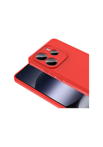 Redmi Note 14 5g Kılıf Klfs Mara Lansman Kapak - Kırmızı Kirmizi