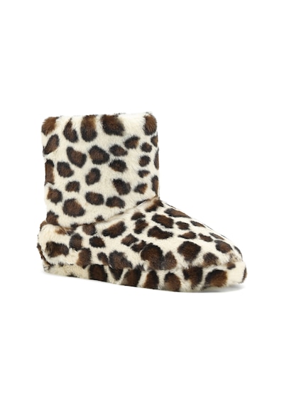 Nine West VORCEN 1 PR Leopar Kadın Ev Terliği Kahverengi