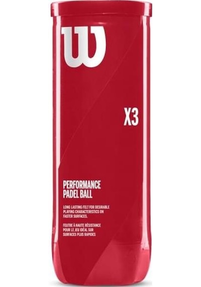Wilson Tenis Topu Padel X3 Ball Wr8900801001