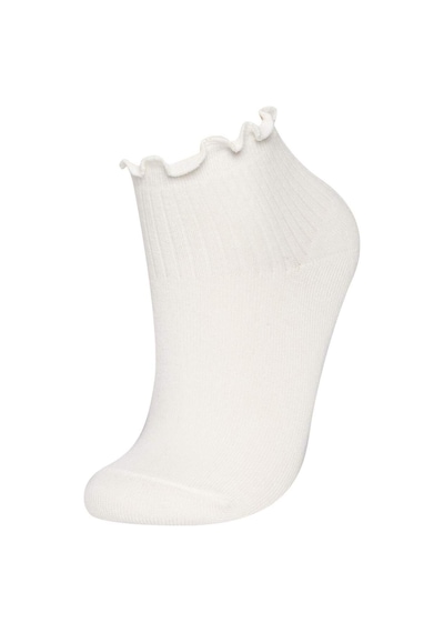 DeFacto Kız Çocuk 3'lü Pamuklu Uzun Çorap C2912A8NSWT1