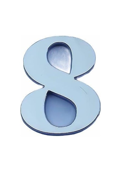 Cemax Villa Boy 7 Rakamı 8,5 Cm Yapışkanlı - Elwm-286155