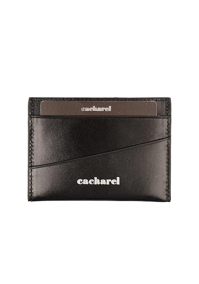 Cacharel Siyah Unisex Deri Kartlık 1983 Siyah