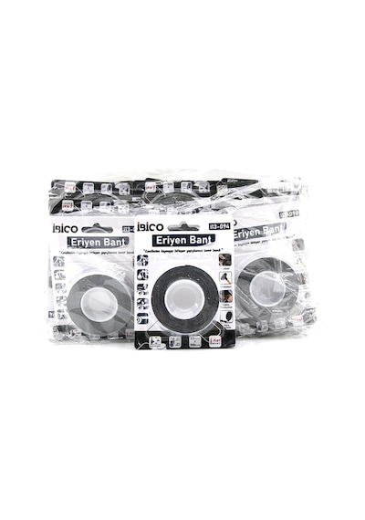 20 Mm X 3 Mt Eriyen Bant - Esnek - Çift Taraflı - Kendinden Kaynayan