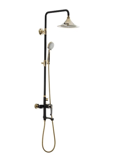 Eva Banyo Fontana F-754 Siyah & Gold Duş Ünitesi Diğer