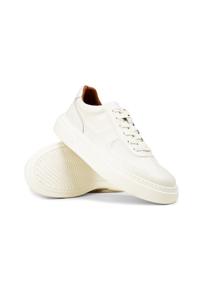 Deery Erkek Hakiki Deri Beyaz Sneaker Ayakkabı - 04601mbyze01