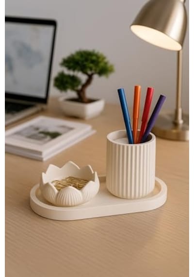 Dekoratif Set Minimalist Şık Tasarım 4 Parça Çok Renkli