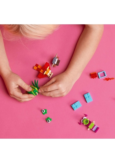 LEGO® Classic Yaratıcı Canavarlar 11017 4+ Yaratıcı Oyuncak Yapım Seti - 140 Parça