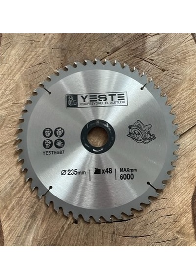 YESTE 235MM ELMAS TESTERE SUNTA MDF AHŞAP ODUN KESME TESTERESİ