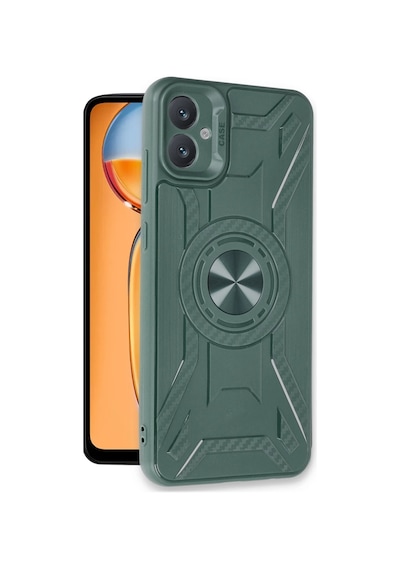 Newface - 480 - Samsung Galaxy Uyumlu A05 Kılıf Lincoln Silikon - - Csmo-tex - Koyu Yeşil
