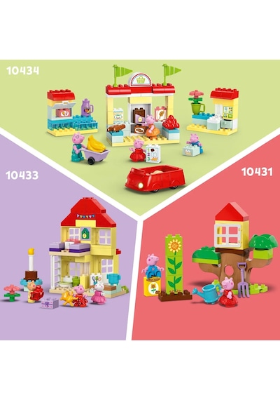 LEGO® DUPLO® Peppa Pig Tekne Gezisi 10432 - 2+ Eğitici Oyuncak Yapım Seti (23 Parça)
