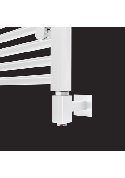 1118x500mm 500w Elektrikli Karbon Çelik Havlupan Alya Beyaz Kablo Gizlemeli