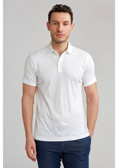 Bisse Merserize Pike Polo Yaka T-shırt Beyaz Ts24y24105 D01 Beyaz Bisse Merserize Pike Polo Yaka T-shırt Beyaz Ts24y24105 D01 Beyaz
