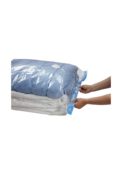 3 Adet Orta Boy 55 Cm X 90 Cm Vakumlu Poşet - Vakumlu Hurç - Vakumlu Torba Şeffaf