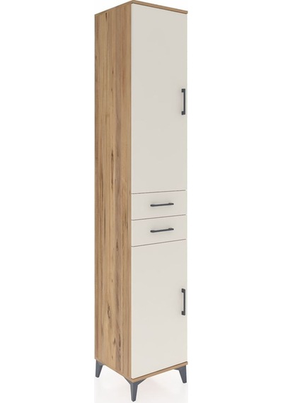 Hyperion Dolap 6 Raflı 2 Çekmeceli 2 Kapaklı 44x44x243 Çam-ay... Çam Hyperion Dolap 6 Raflı 2 Çekmeceli 2 Kapaklı 44x44x243 Çam-ay... Çam