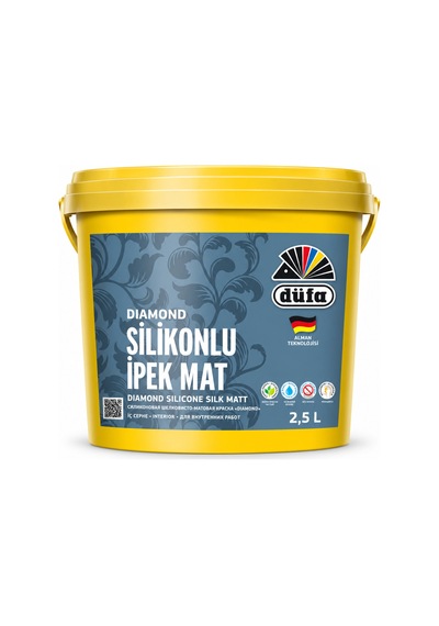 Düfa Diamond Tam Silinebilen İç Cephe Boyası Mine 2,5 L 5050 Mine - 937373231 Diğer