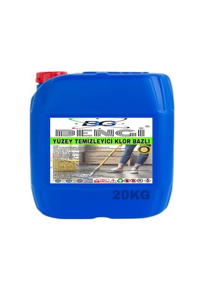 Yüzey Temizleyici Klor Bazlı 20 Kg Tekli