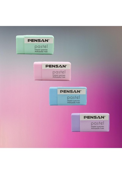 Orta Boy Silgi Pastel Renkler No:24 Ps24p 24 Adet