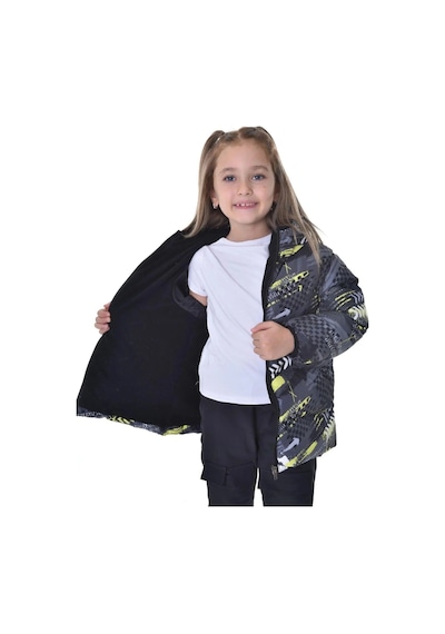 Spor Kız Çocukdijital Desen Polar Su Ve Rüzgar Geçirmez Kapüşonlu Şişme Mont-124 Sarı Spor Kız Çocukdijital Desen Polar Su Ve Rüzgar Geçirmez Kapüşonlu Şişme Mont-124 Sarı
