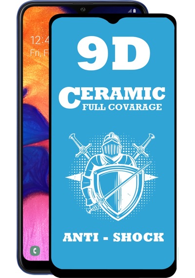 Samsung Galaxy A10 ile Uyumlu Tam Kaplayan Seramik Nano Esnek Ekran Koruyucu