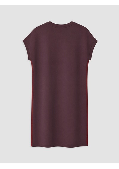 Lcw Everyday Mürdüm Soft Touch Oversize Elbise