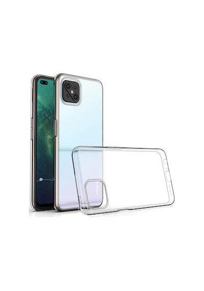 Newface - 327 - Oppo Reno 4 Lite Kılıf Lüx Şeffaf Silikon - Glblseme - - Şeffaf