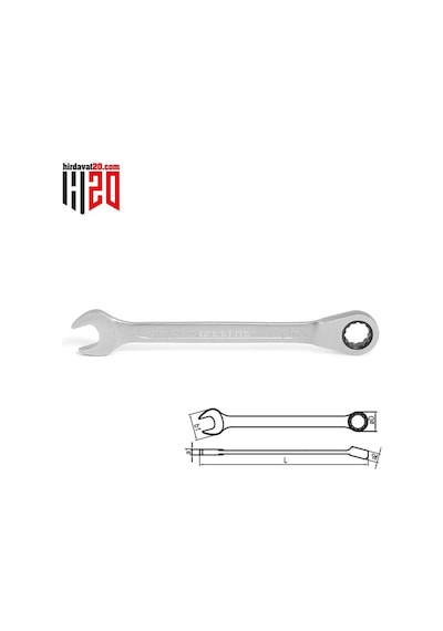 İzeltaş Cırcır Kombine Anahtar 24 Mm 0340 02 0024 N11.25929