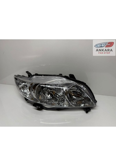 Toyota Corolla 2007 - 2009 Sedan Far Lambası Ön Sağ Sağ Far